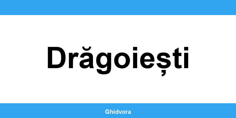 Contact DRPCIV Drăgoiești, programări online și orar de funcționare