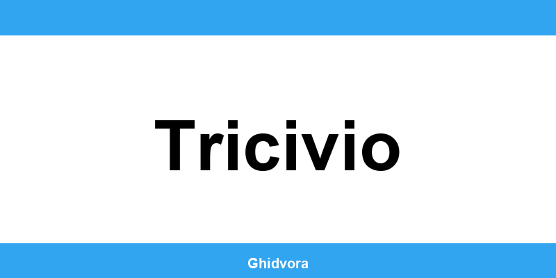 Contact DRPCIV Tricivio, programări online și orar de funcționare